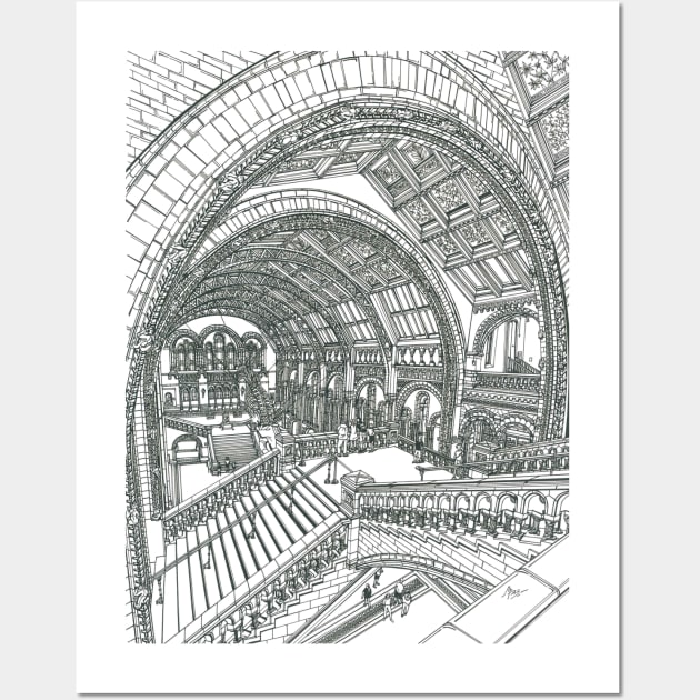 The Natural History Museum in London Wall Art by valery in the gallery